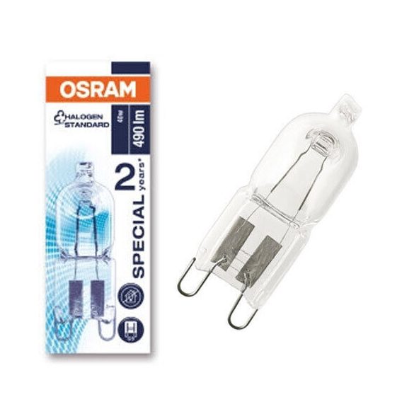 OSRAM HAL MINI 230V 40W G9 300' OM-66740O SÜTŐ  (63027)